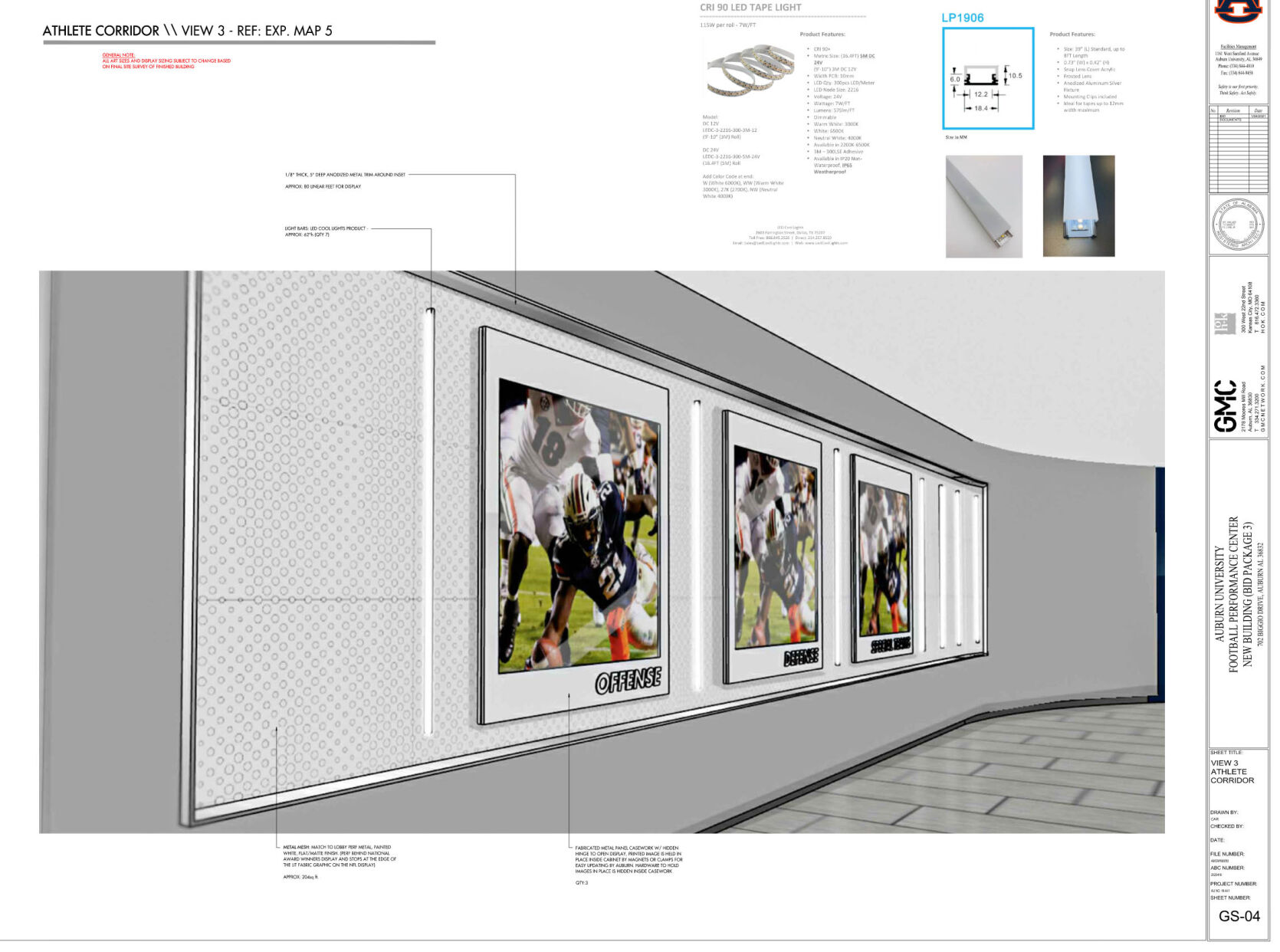 Auburn Football Performance Facility renderings